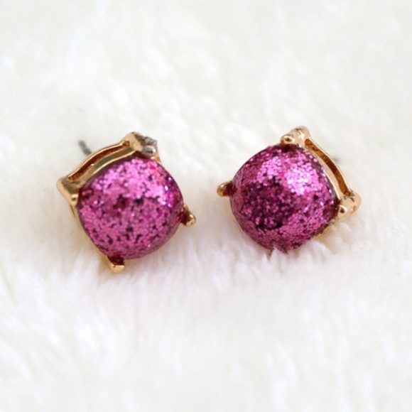 REVITALIZED Jewelry -  last pair • Glitter Stud Earrings